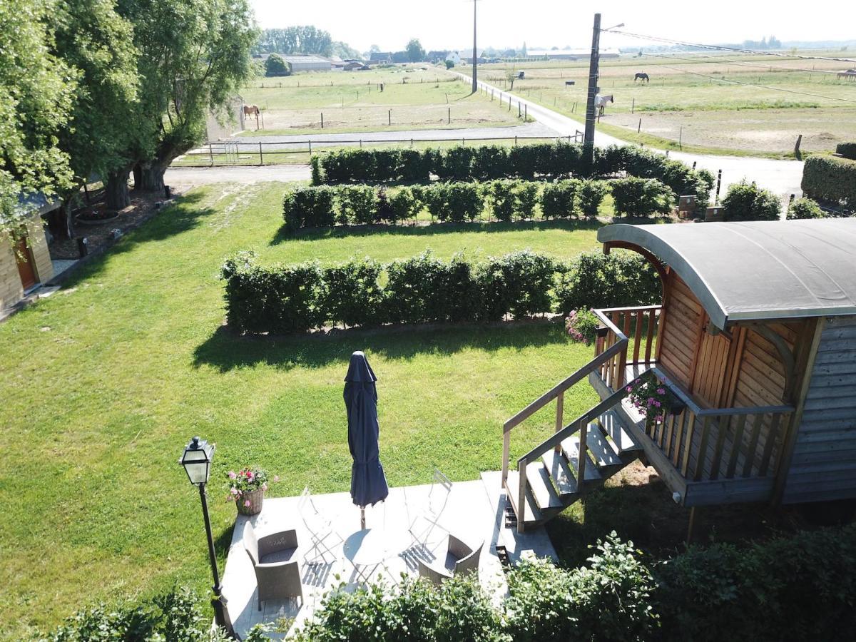 Camping Des Saules Jurbise Exterior foto